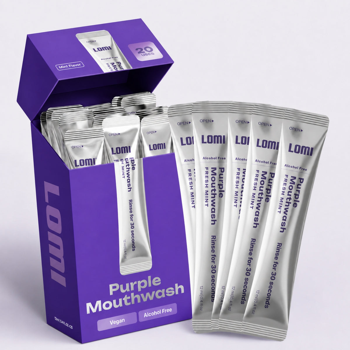 Lomi Purple Mouthwash