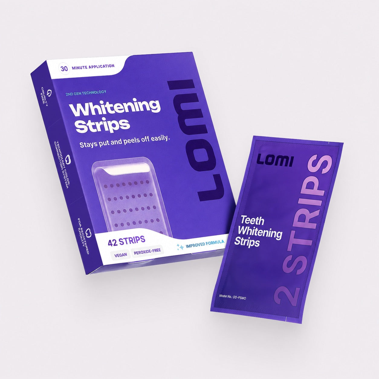 Purple Whitening Strips